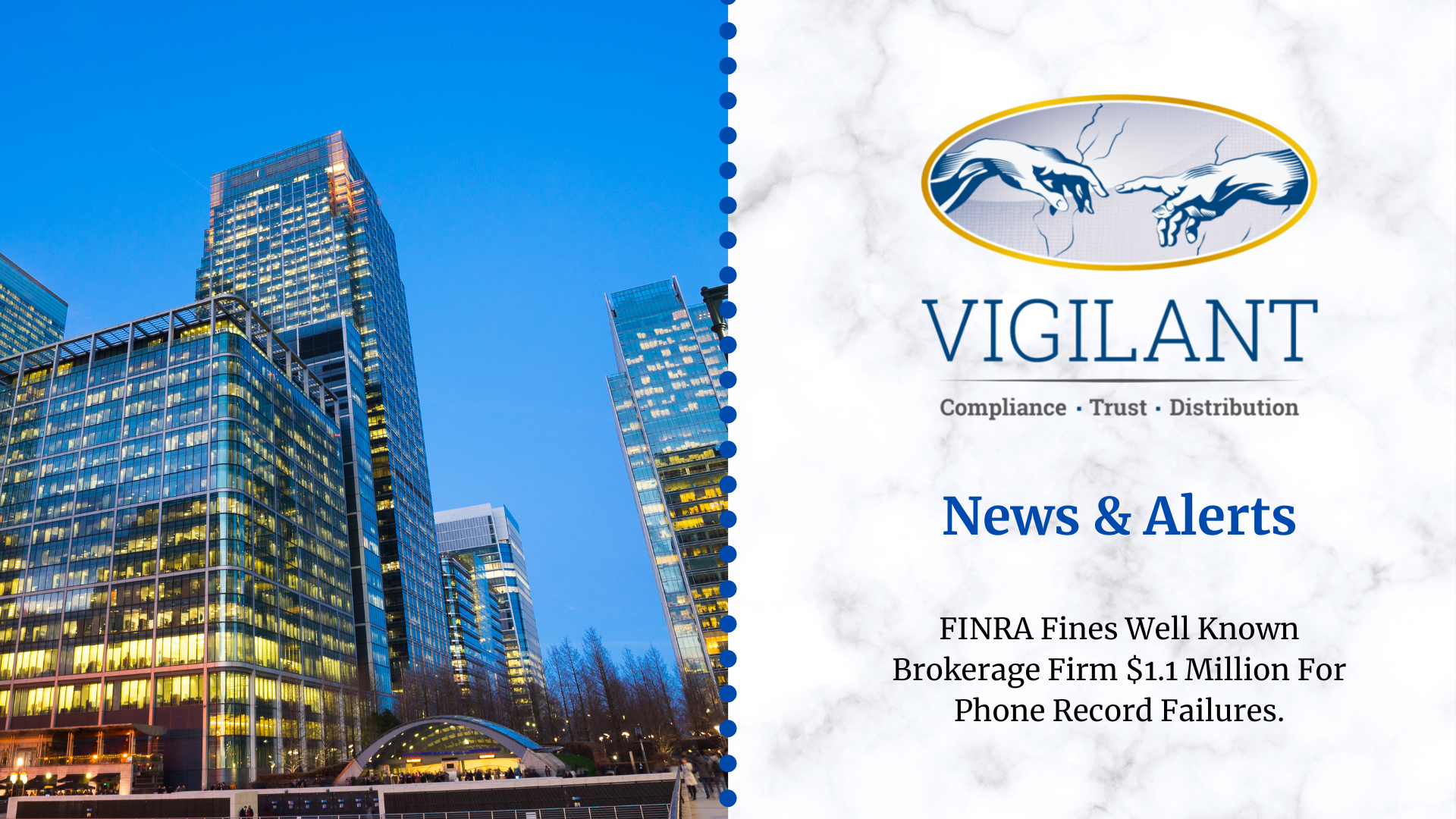  FINRA Fines Well Known Brokerage Firm $1.1 Million For Phone Record Failures 