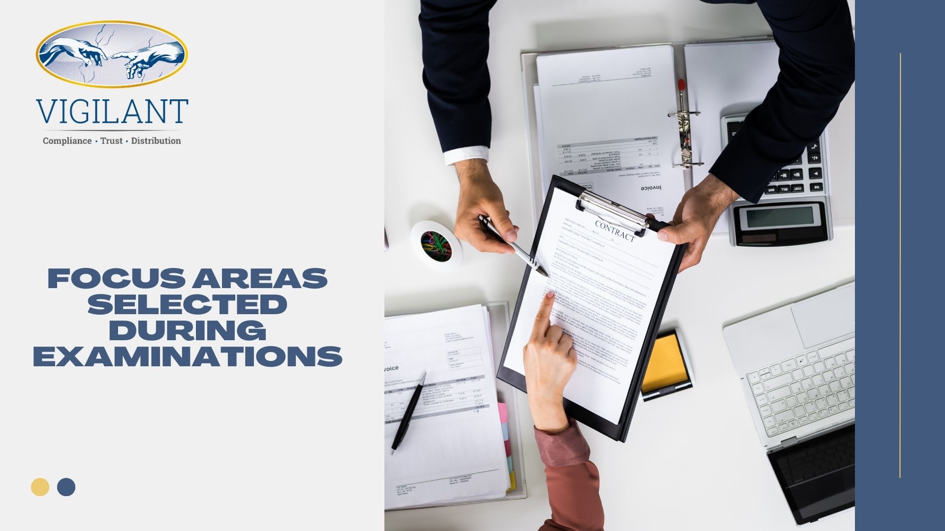 Focus Areas Selected During Examinations