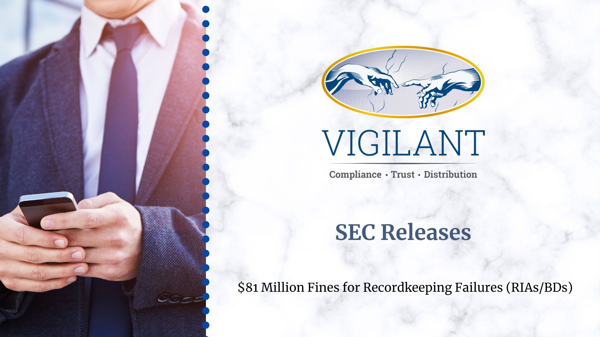 $81 Million Fines for Recordkeeping Failures (RIAs/BDs)