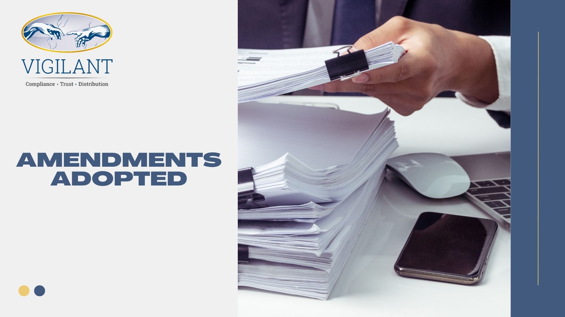 Amendments Adopted