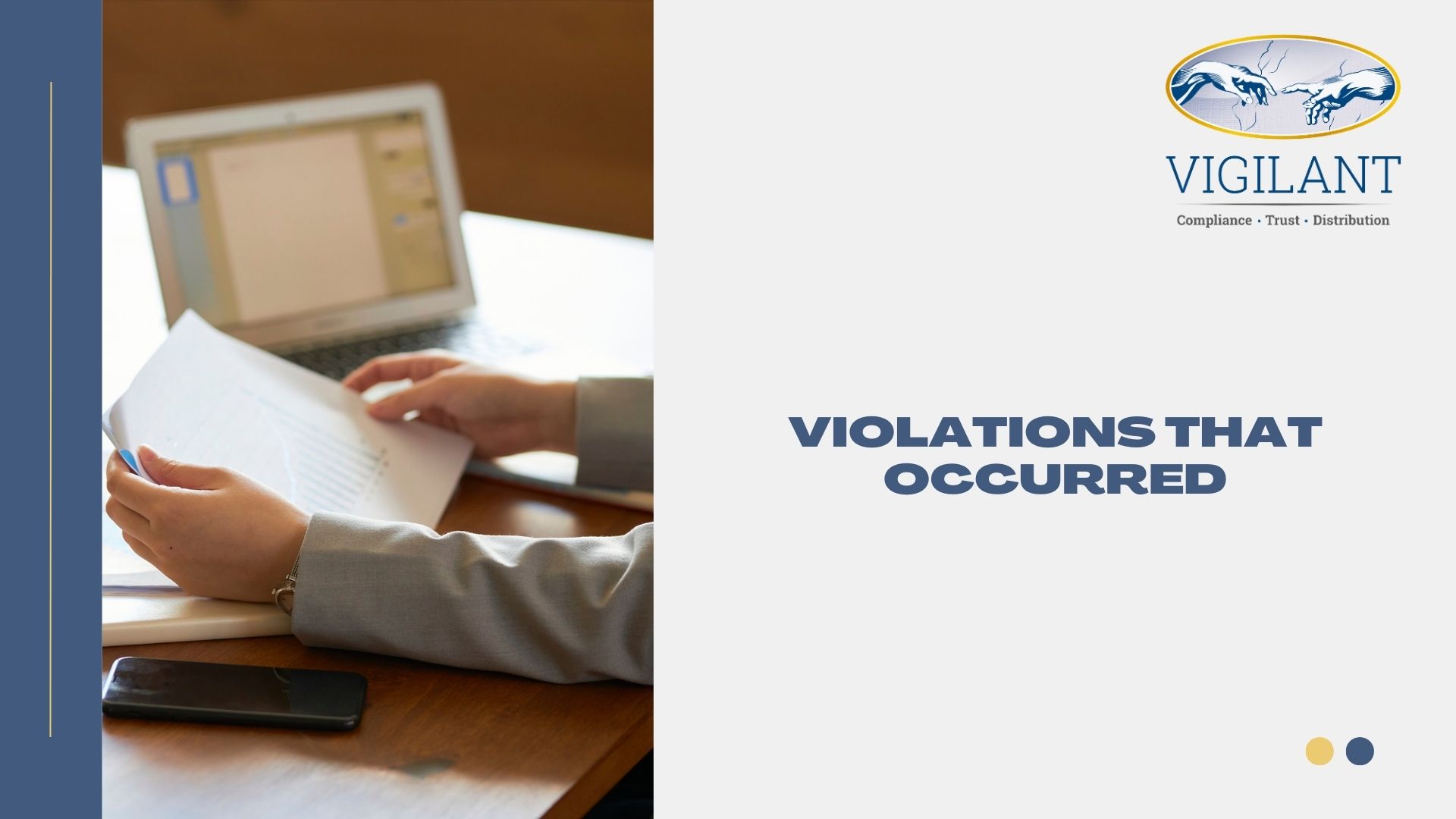 Violations That Occurred