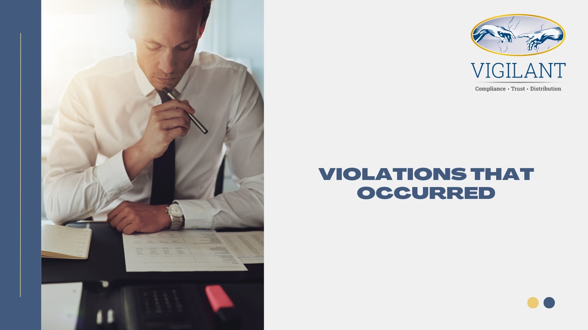 Violations That Occurred