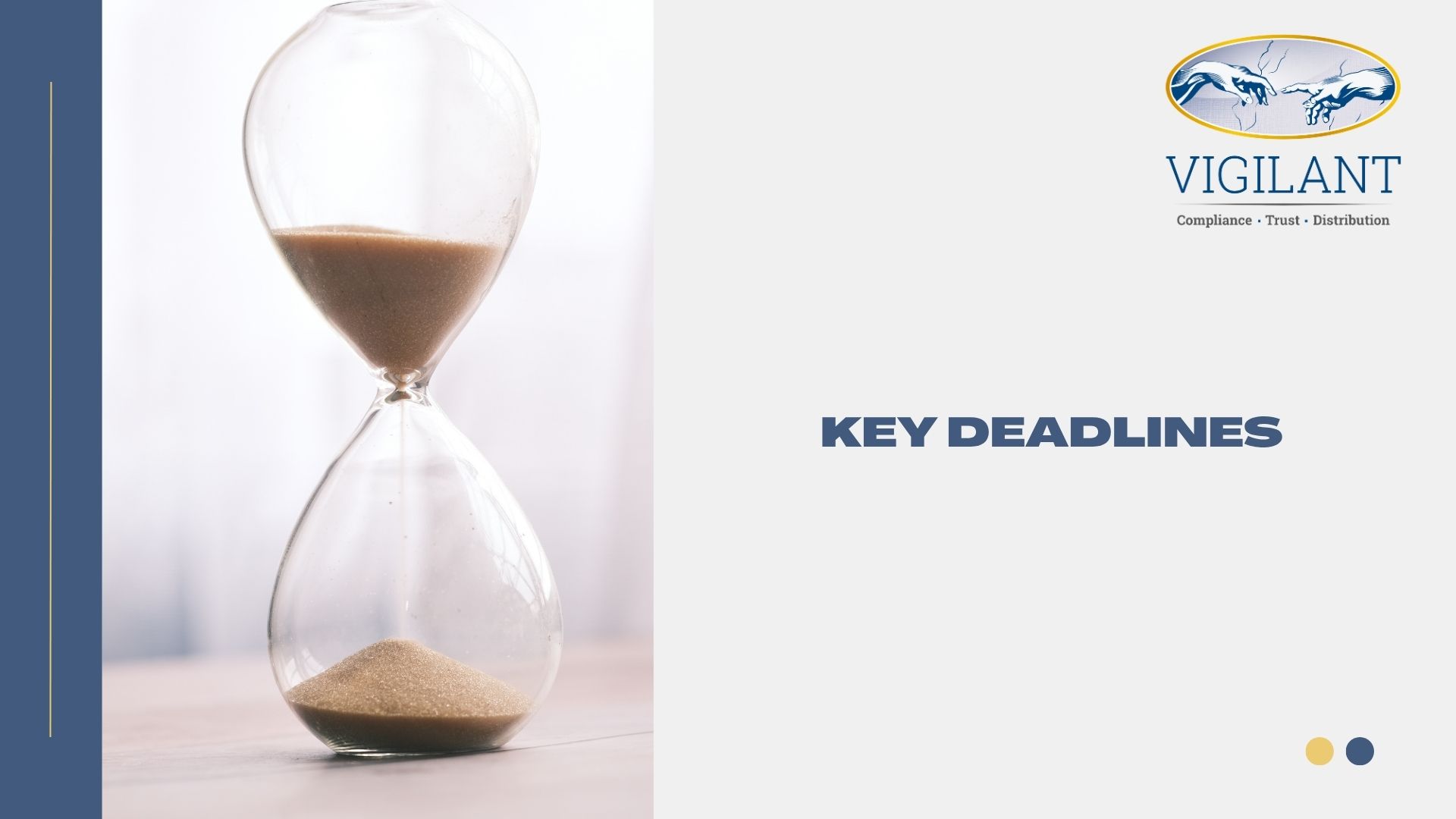 Key Deadlines