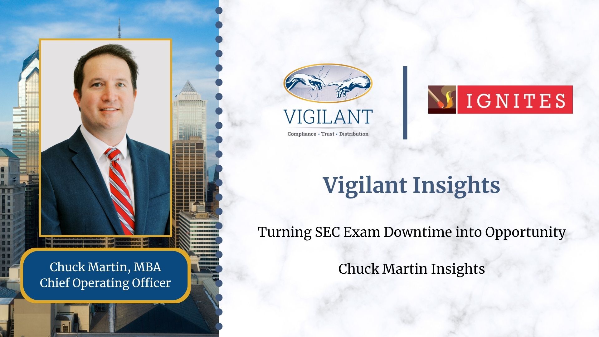 Turning SEC Exam Downtime into Opportunity | Chuck Martin Insights