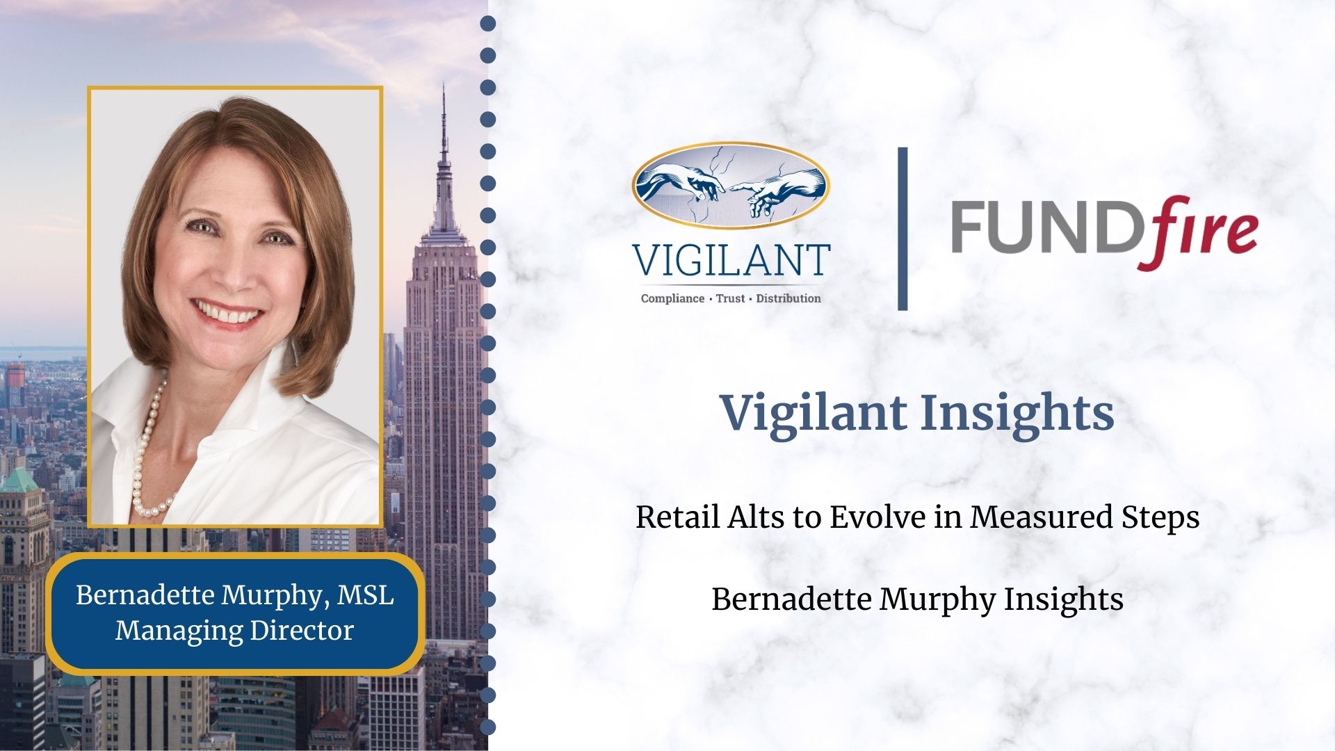 Retail Alts to Evolve in Measured Steps | Bernadette Murphy Insights