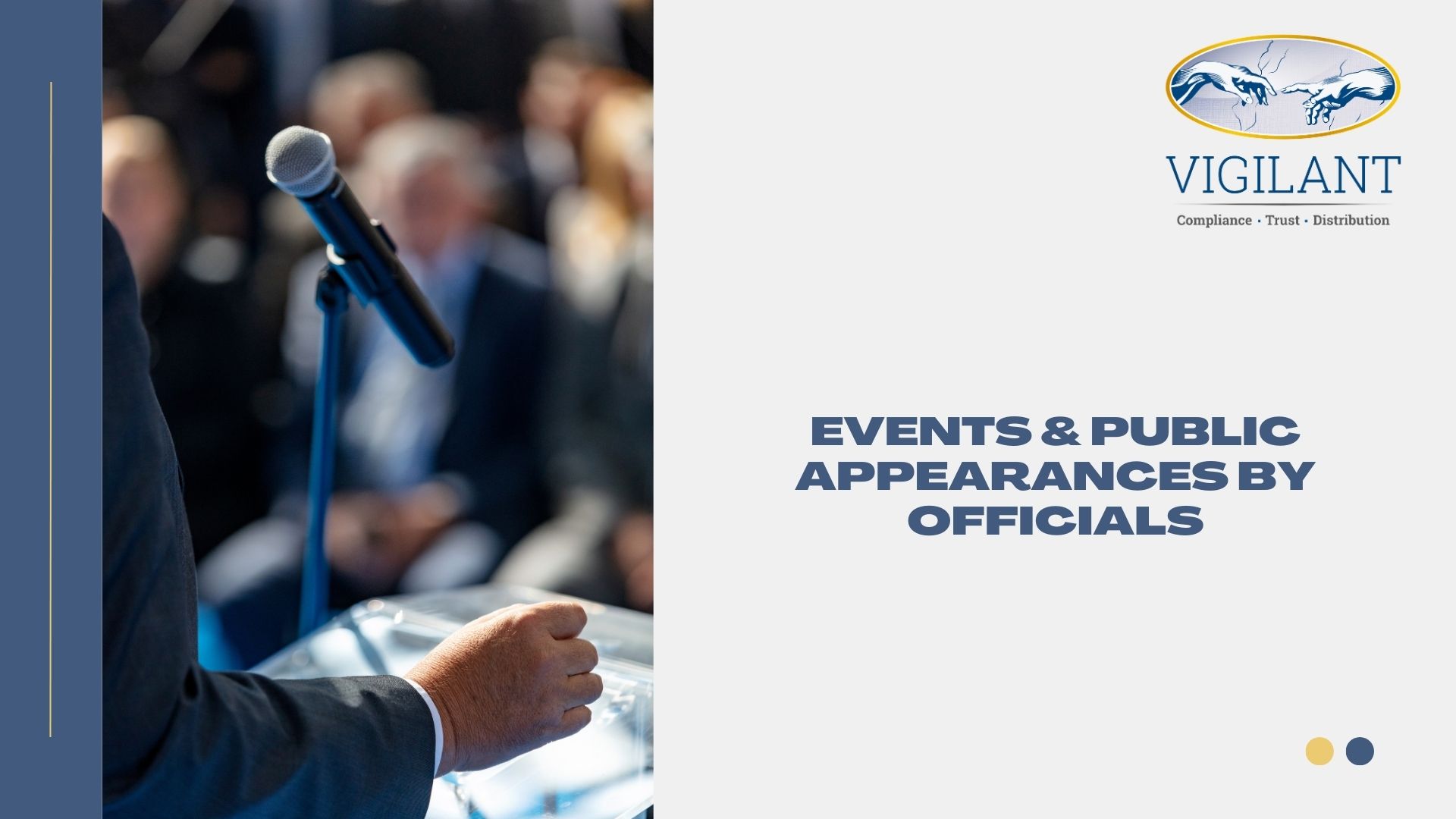 Events & Public Appearances by Officials