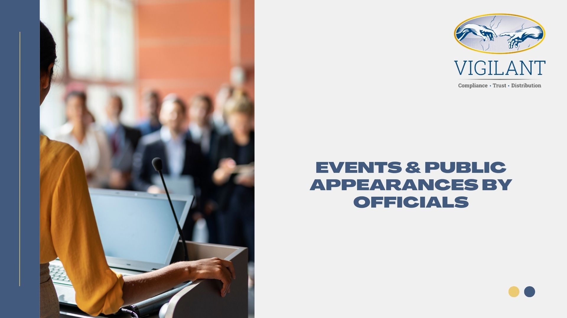 Events & Public Appearances by Officials