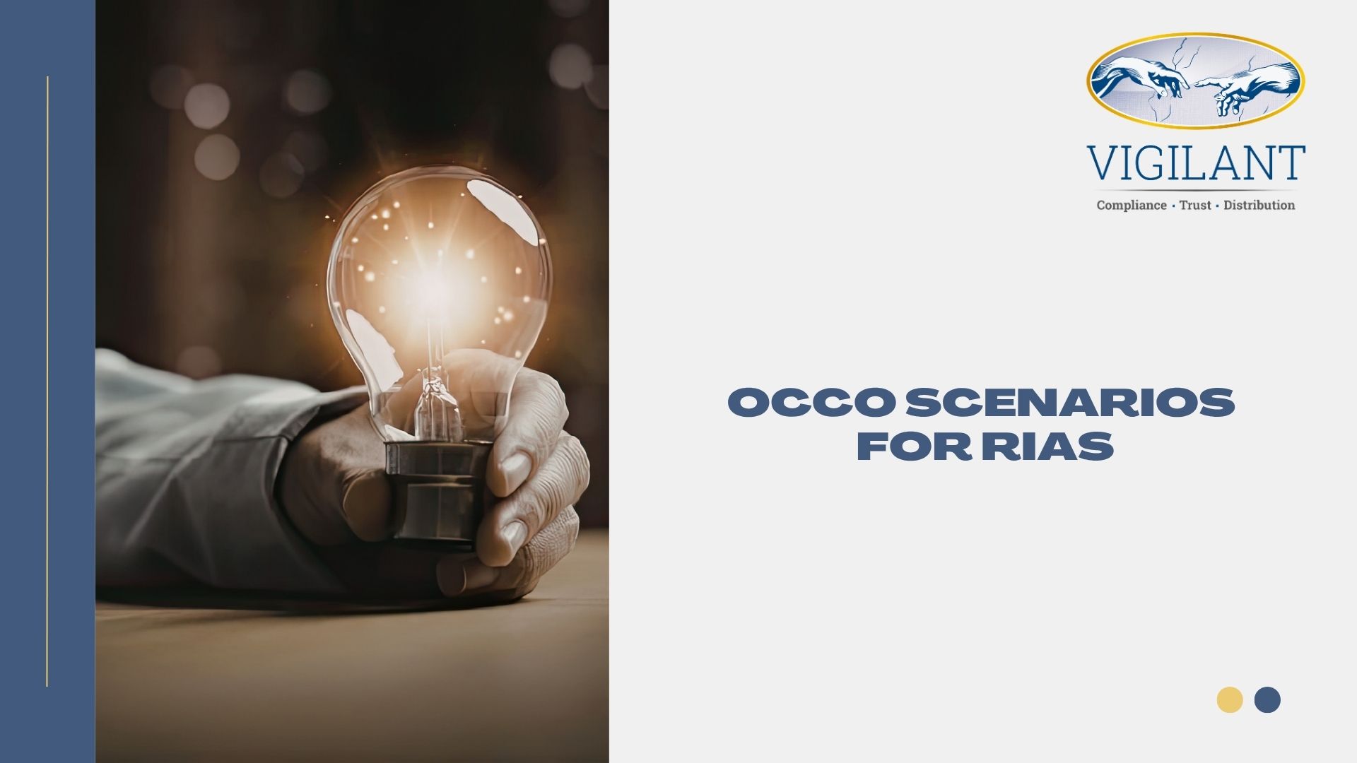 OCCO Scenarios for RIAs