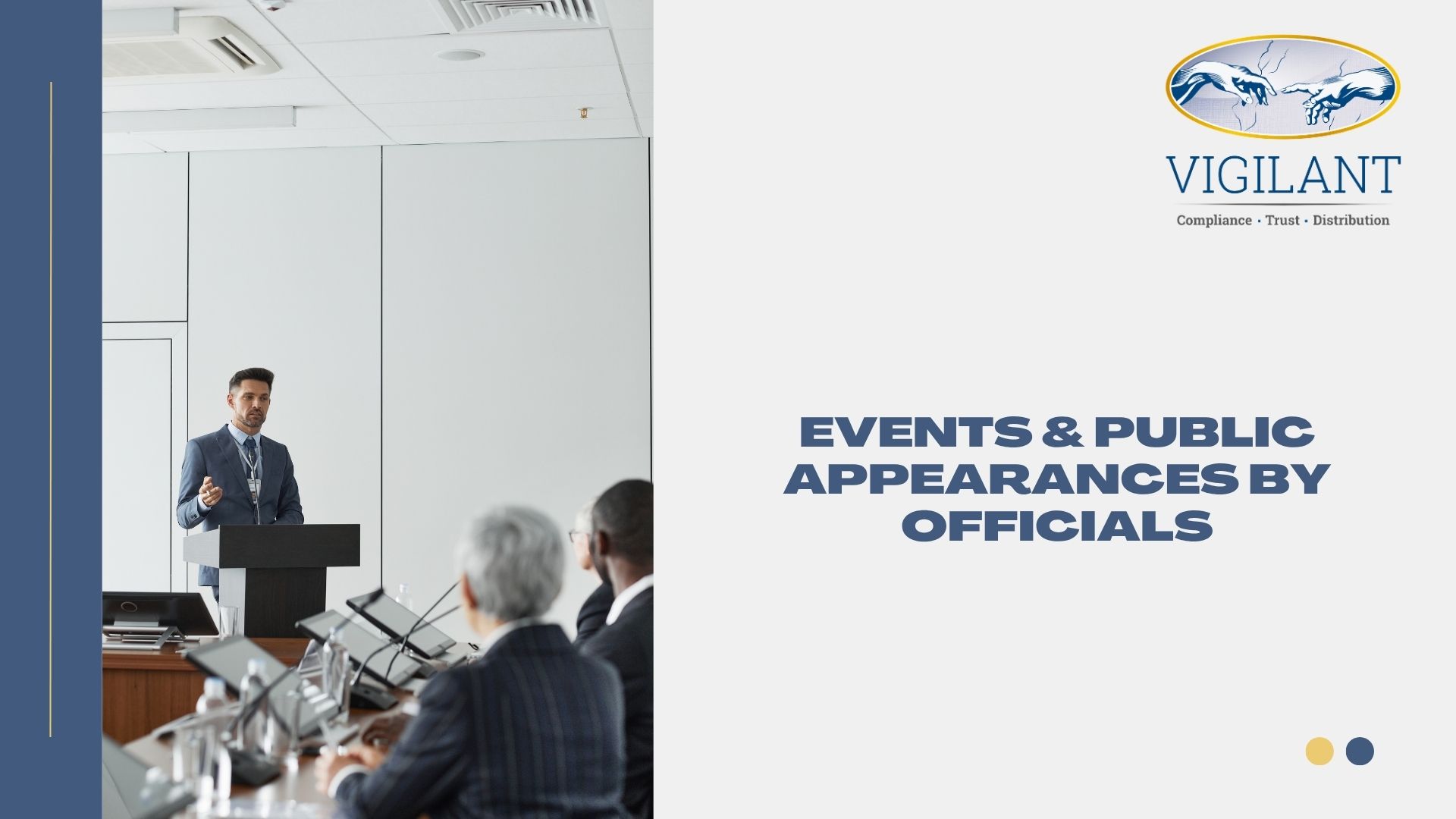 Events & Public Appearances by Officials