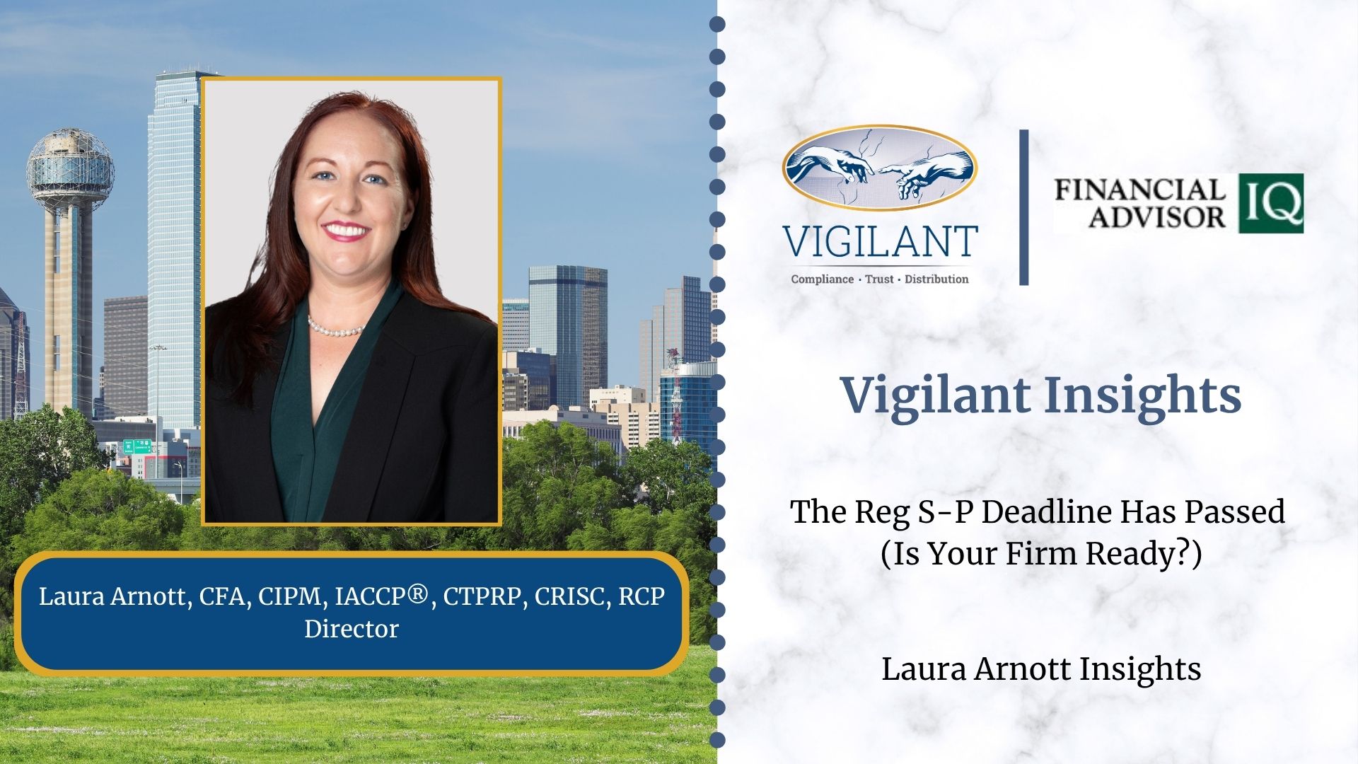 The Reg S-P Deadline Has Passed - Is Your Firm Ready