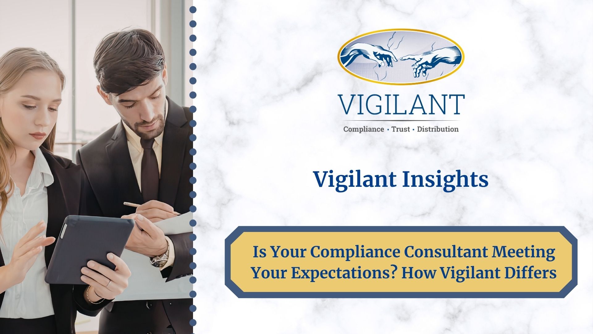 Is Your Compliance Consultant Meeting Your Expectations? How Vigilant Differs