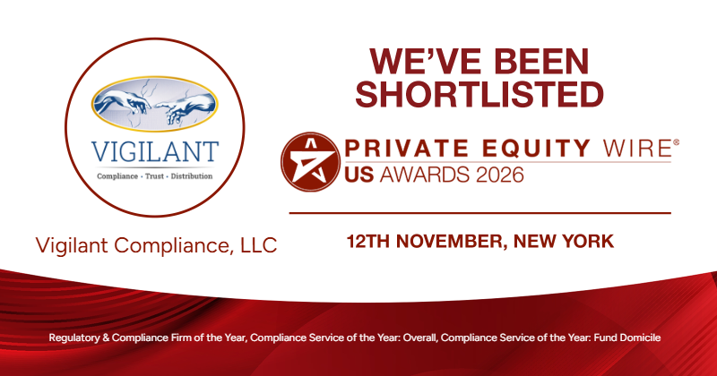 Vigilant Recognized with 3 Private Equity Compliance Award Shortlisting's