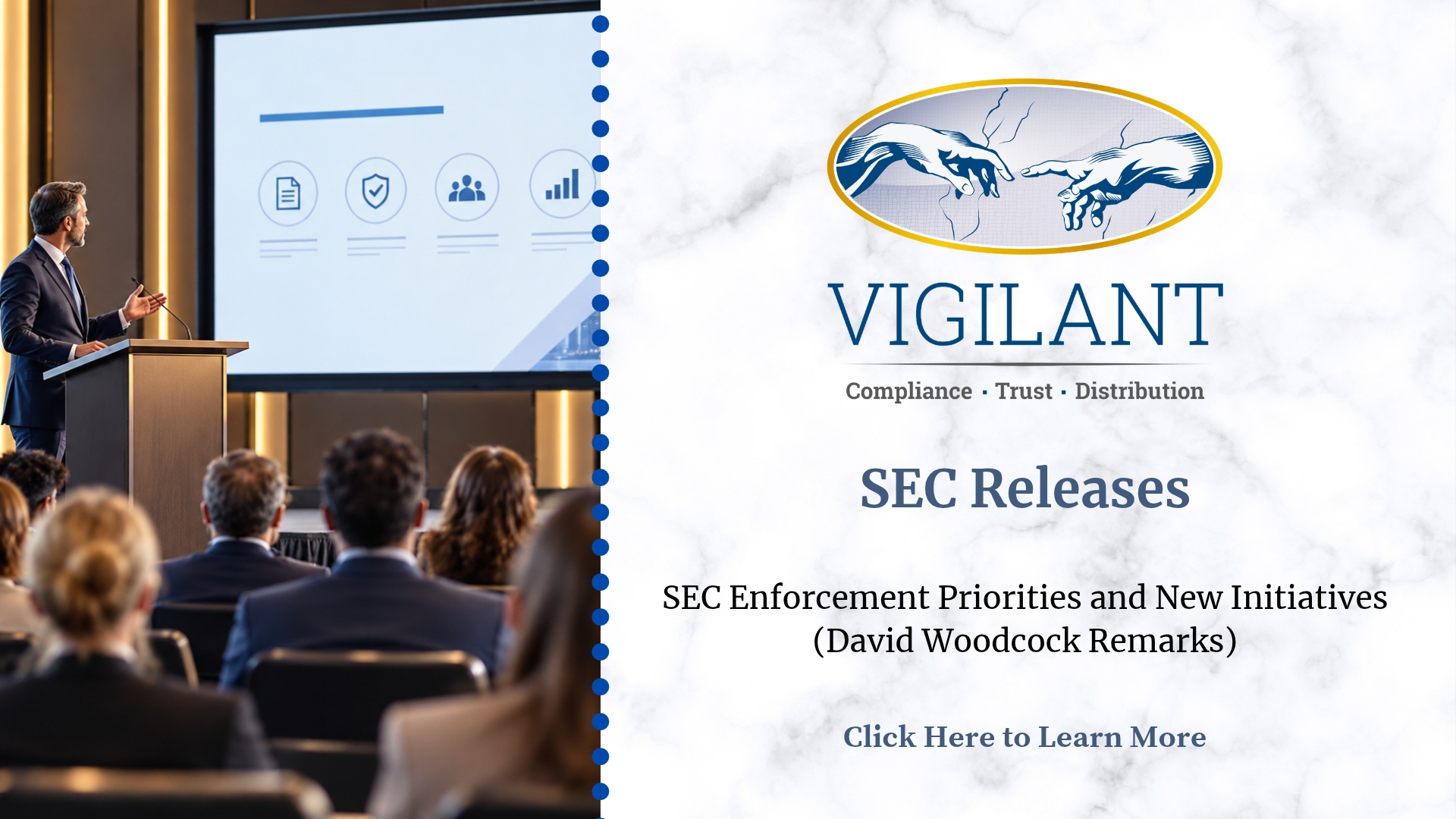 SEC Enforcement Priorities and New Initiatives | David Woodcock Remarks