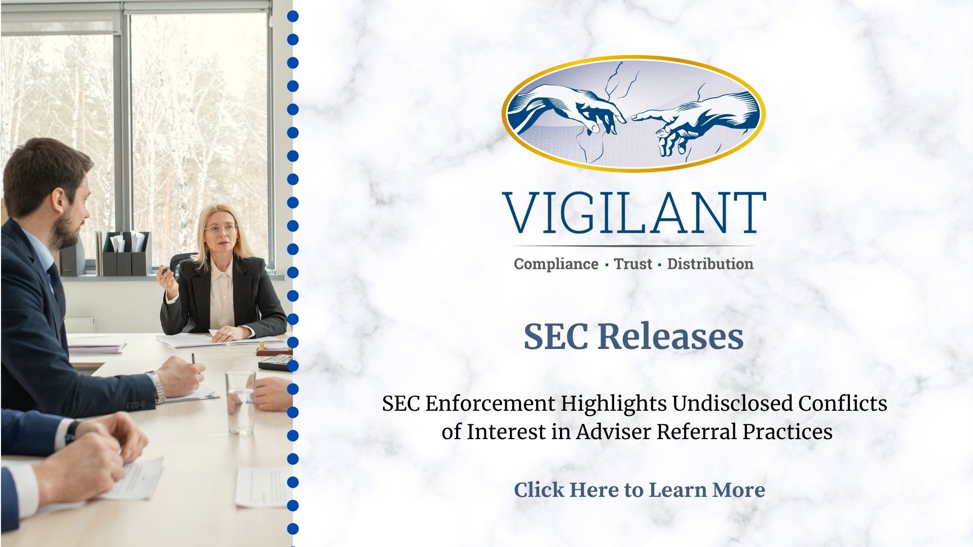 SEC Enforcement Highlights Undisclosed Conflicts of Interest in Adviser Referral Practices